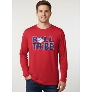 Badger Sport Dri Fit Long sleeve shirt Roll Tribe Red Size 2XL